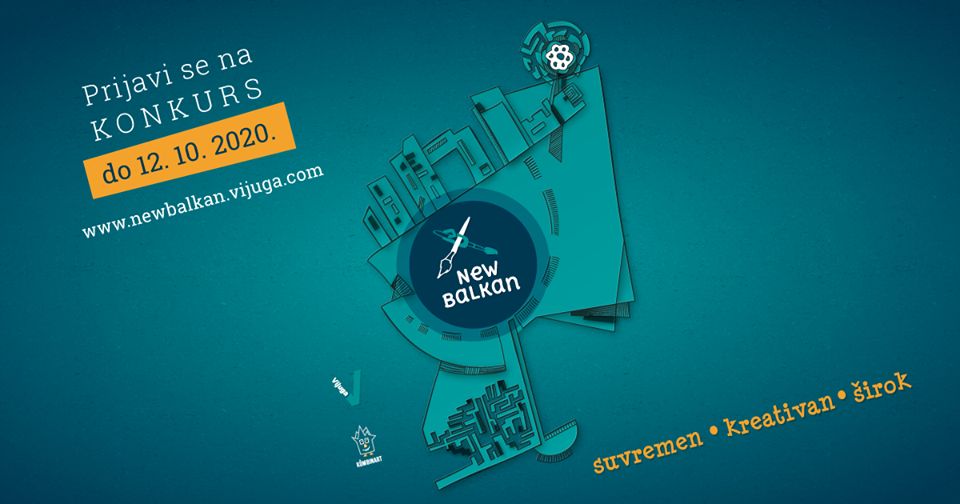 Комбинарт и Вијуга позивају уметнике да се пријаве на конкурс за онлајн платформу Нови Балкан