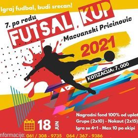 Sutra Futsal kup u Mačvanskom Pričinoviću