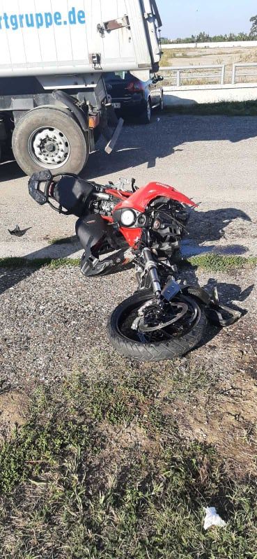 Foto: Glas Podrinja: Povređen motociklista