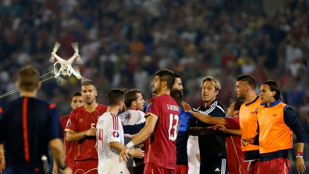 Beograd, stadion Partizana, 14.10.2014.(foto: voanews.com)