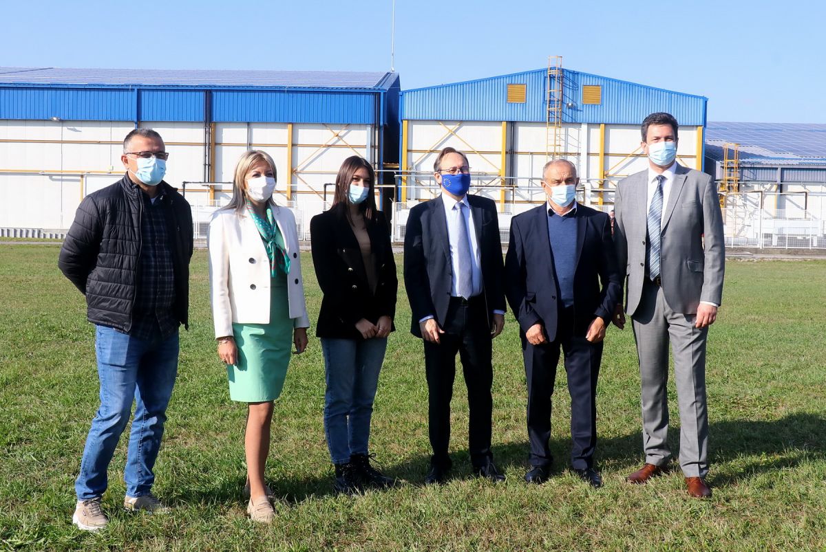 Foto: Glas Podrinja: Poseta solarnoj elektrani