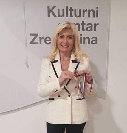 Nagrada Press vitez za novinarku  Gordanu Manjenčić