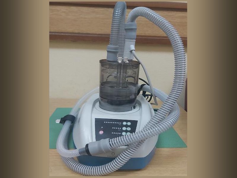 Foto: Opšta bolnica Šabac/Haj Flou“ uređaj za za upotrebu u Respiratornoj jedinici kovid zone