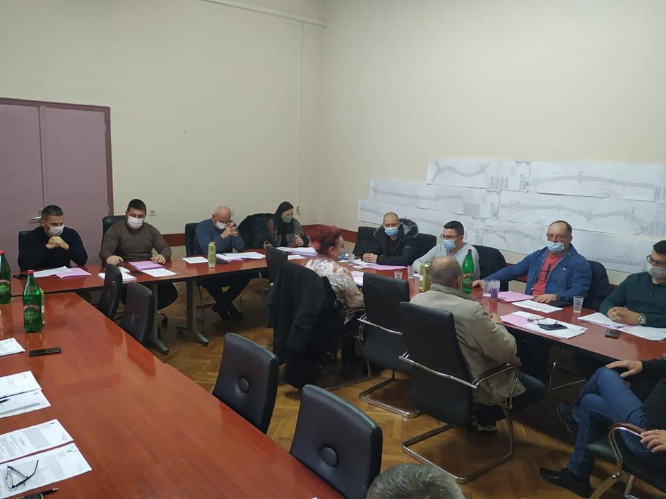 Седница Општинског већа (фото: фб страна Милана Дамњановић)