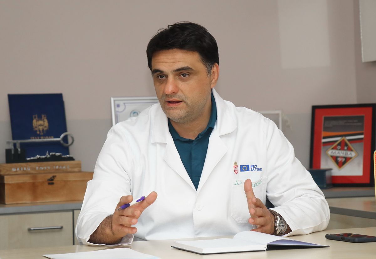 Dr Slobodan Popović, direktor OB “Laza K. Lazarević”