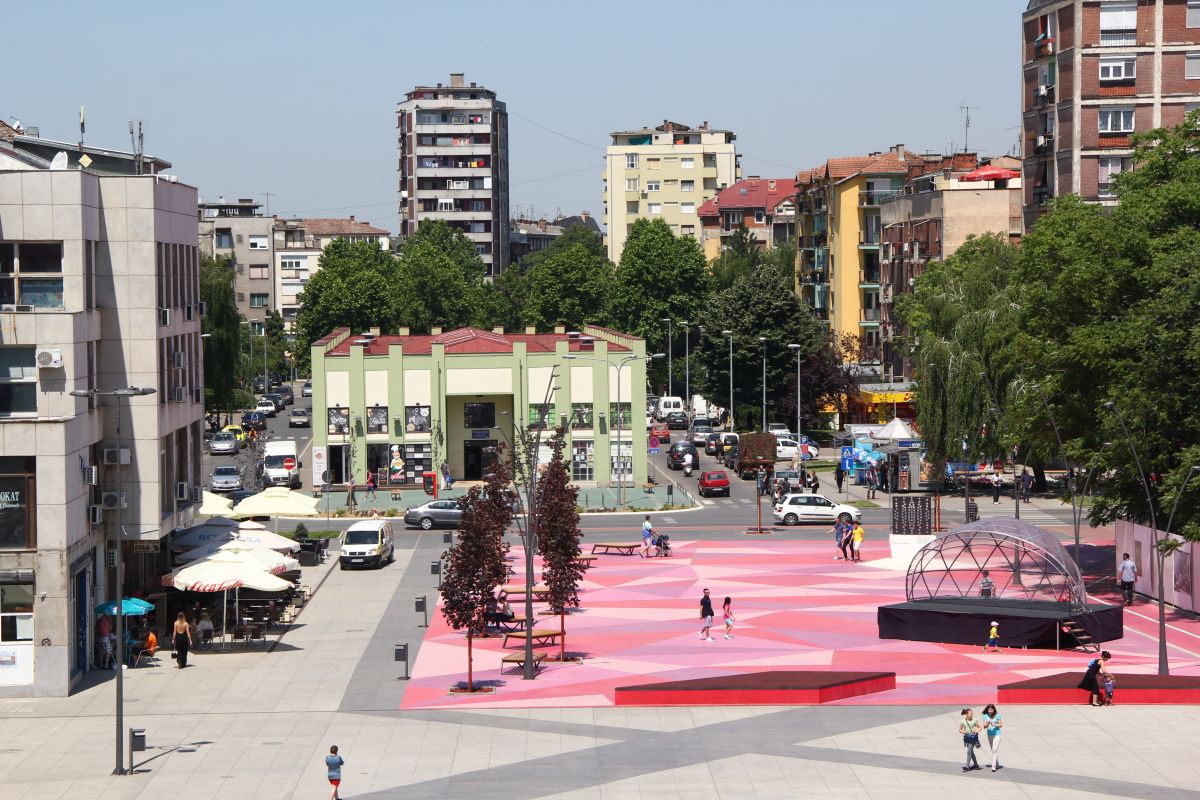Pogled na gradski trg u Šapcu (Foto: Glas Podrinja)