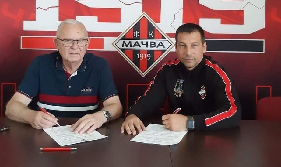Predsednik kluba Lazić i novi trener Kurtušić (foto: Z. D.)