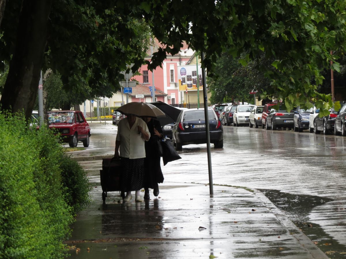 Republički hidrometeorološki zavod izdao upozorenje na kratkotrajne vremenske nepogode