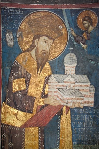 Freska iz manastira Visoki Dečani (foto: Vikipedija)