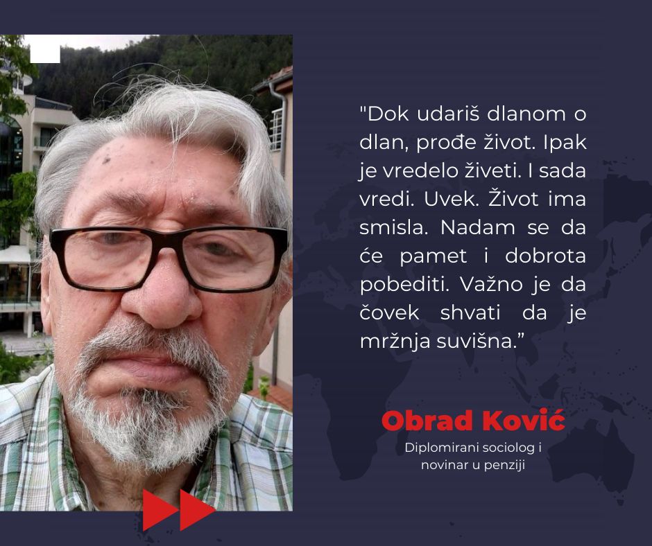 Обрад Ковић: Једном новинар, увек новинар