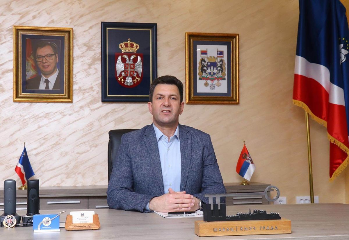 Gradonačelnik Šapca, dr Aleksandar Pajić (Foto: Kabinet gradonačelnika Šapca)