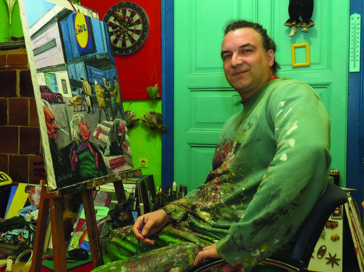 Akademski grafičar Goran Bujišića (Foto: Glas Podrinja)