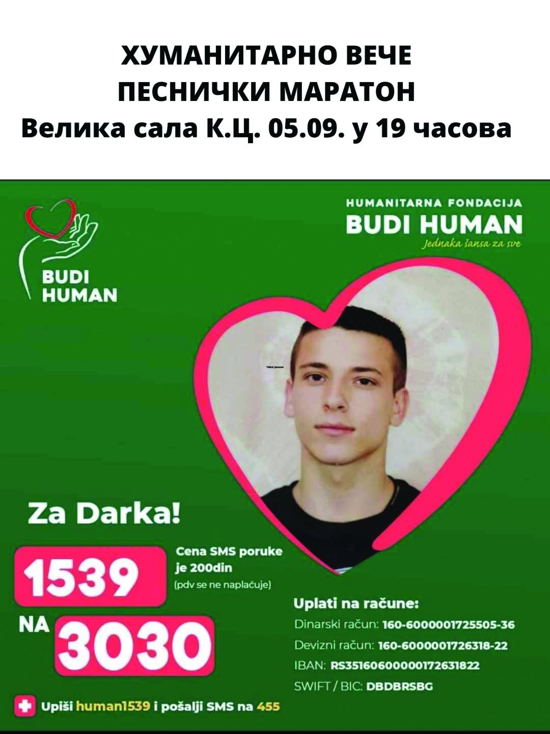 Pomoć za Darka