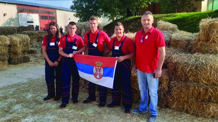 Foto: FB stranica SPŠ Šabac, Reprezentacija Srbije Reprezentacija Srbije na Agroolimpijadi: Učenici SPŠ Šabac