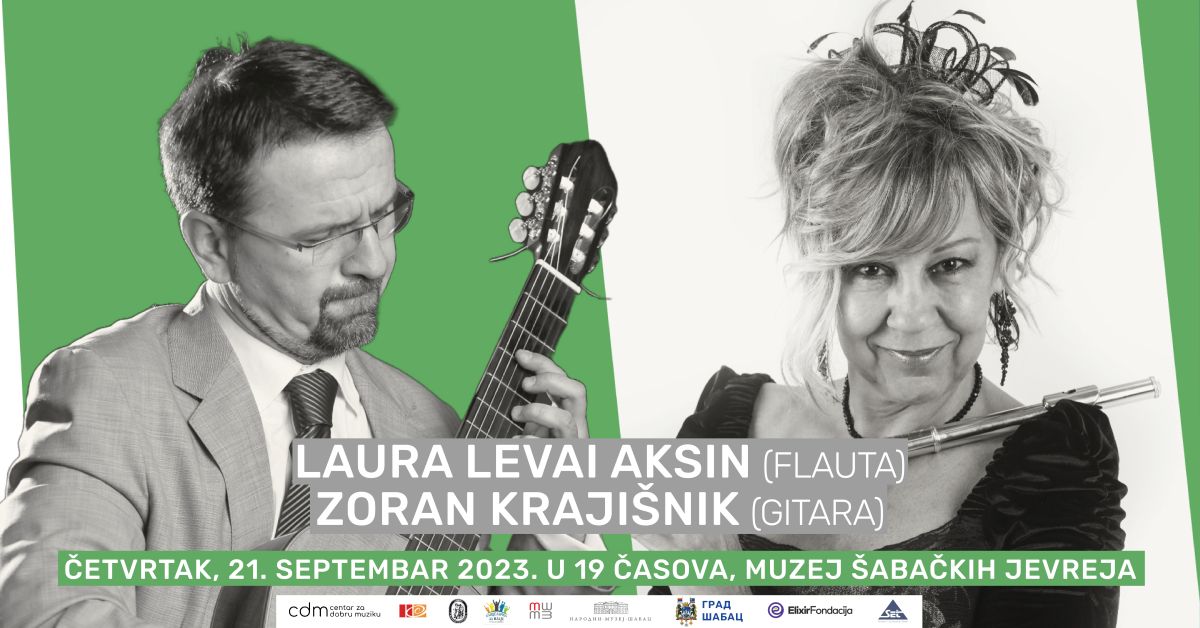 Duo istaknutih umetnika nastupa u okviru Šabačke koncertne sezone