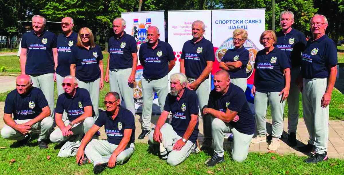 Šabačka ekipa na Olimpijadi trećeg doba (foto: M. I.)