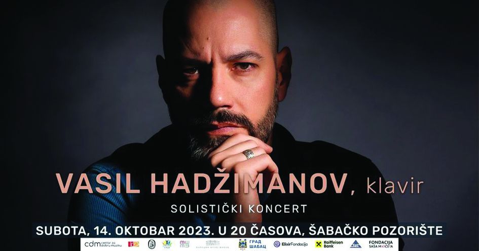 Vasil Hadžimanov 14. oktobra u Šabačkom pozorištu