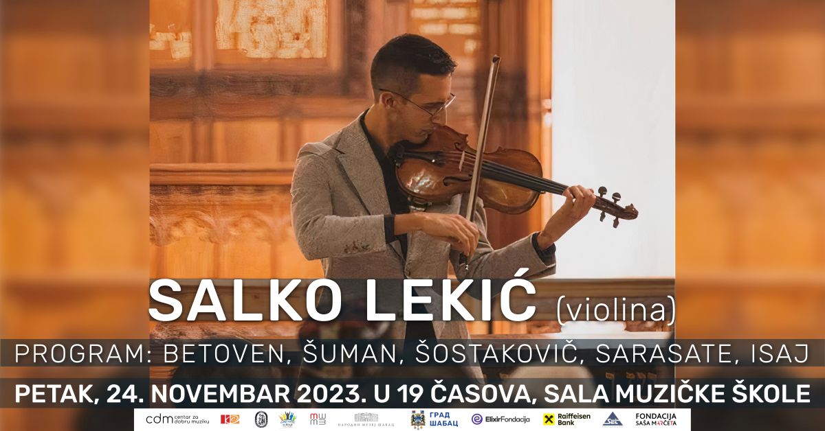 Salko Lekić ponovo nastupa u svom gradu