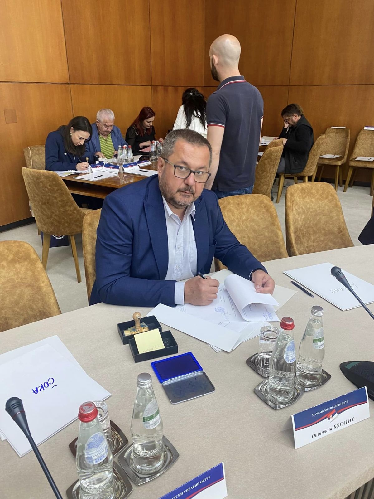Председник Општине Богатић Милан Дамњановић- званична Фејсбук страница