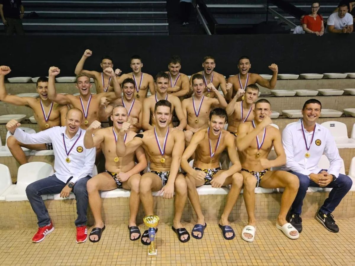 Nova dupla kruna: VK Sava 2006 (foto: VK Šabac Eliksir fb)