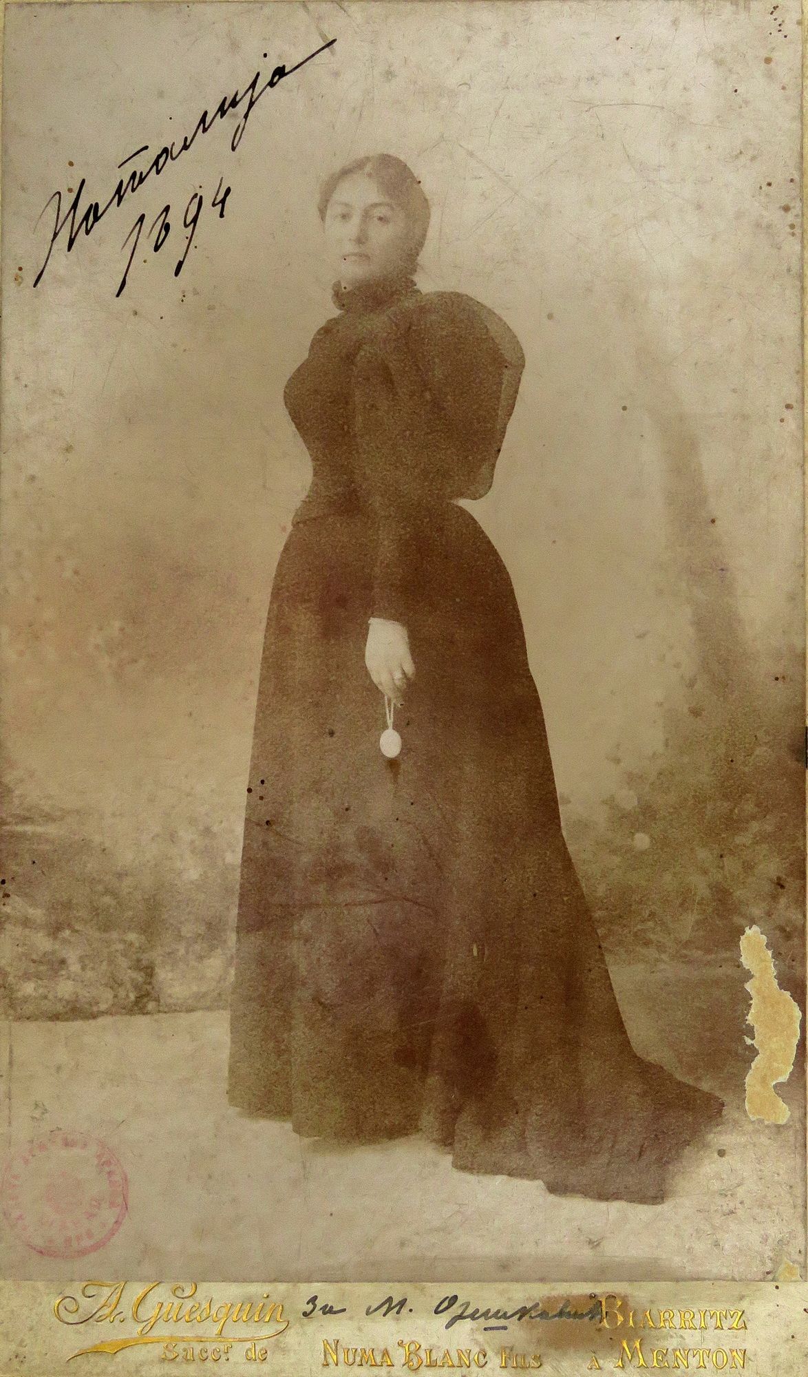 Fotografija kraljice Natalije Obrenović (1859-1941)