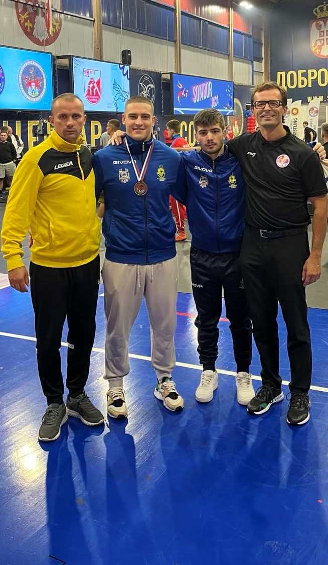 Gladović, Petrović, Gajić i Panović (foto: RK Vitez)