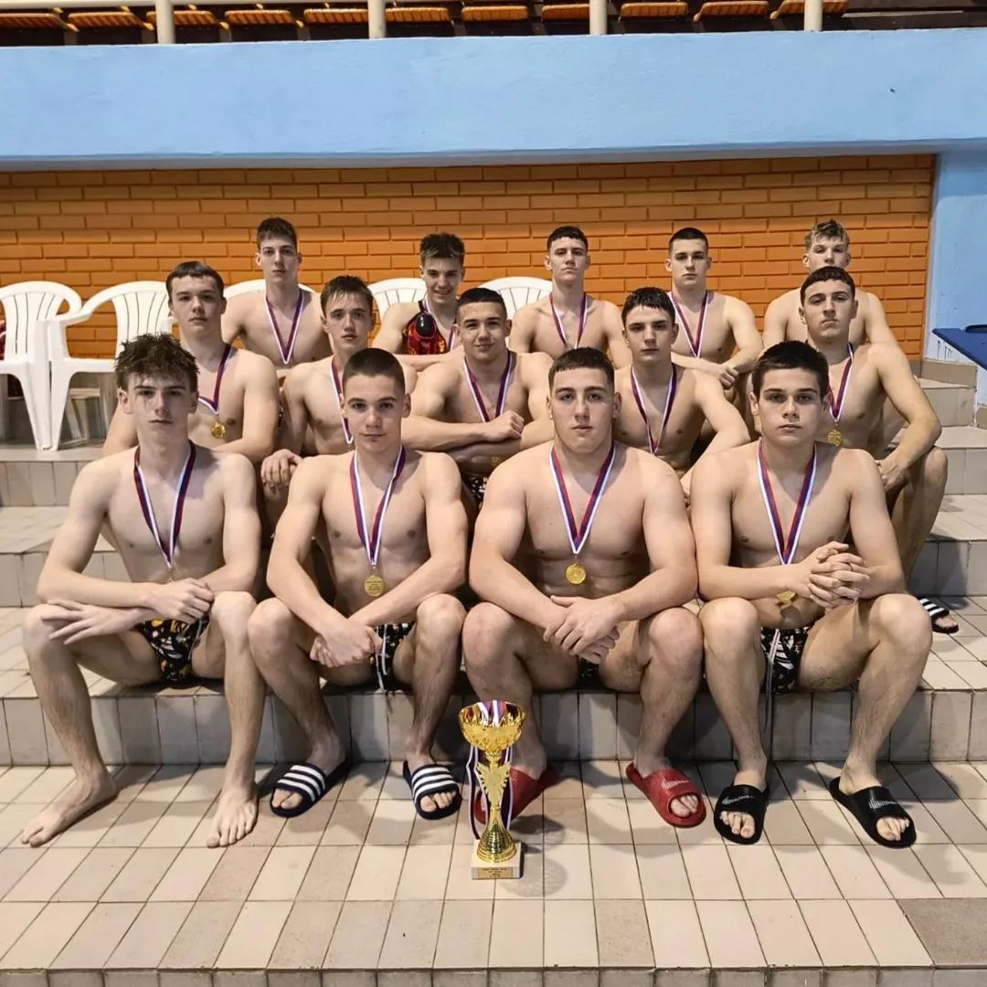 Сава након освајања титуле у региону централне и јужне Србије (фото: ВК Шабац фб)