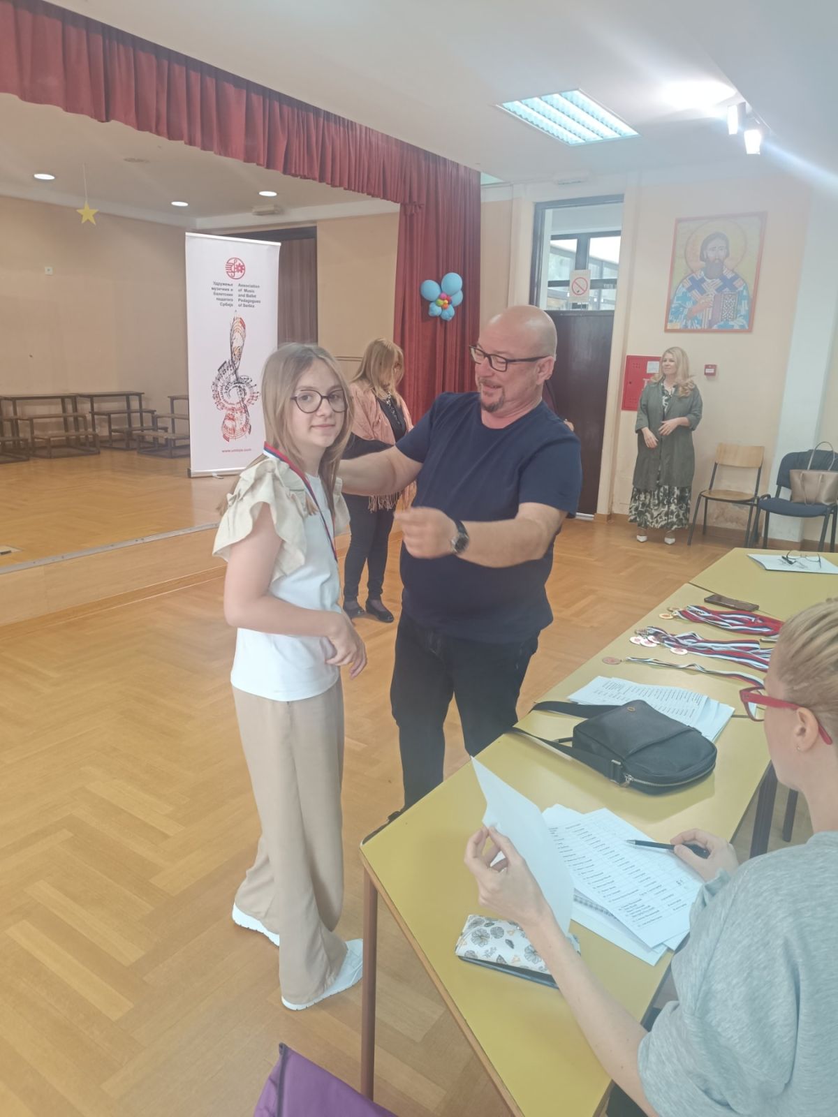 Lena Janković, pobednica takmičenja - OŠ "Mića Stanojlović" Koceljeva