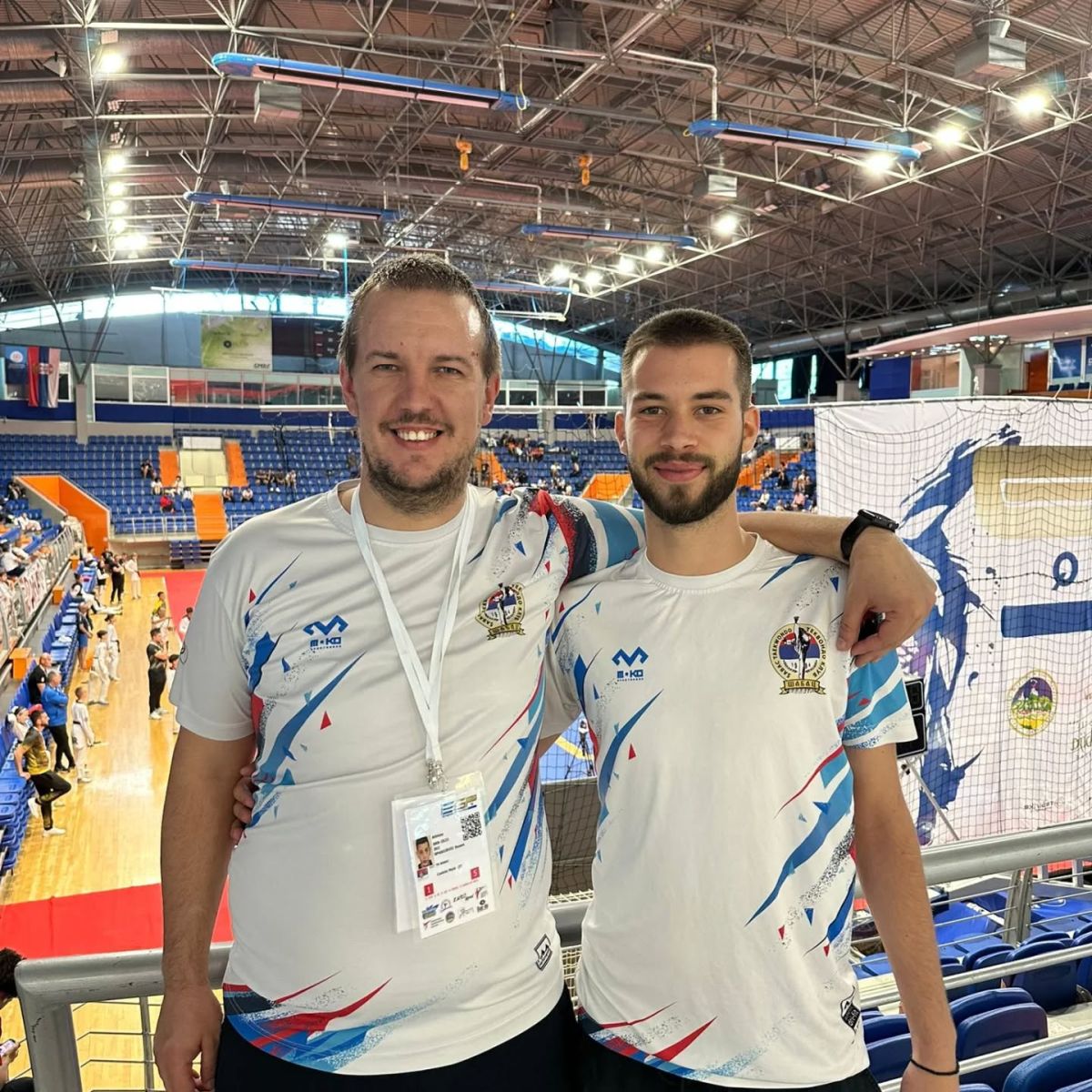 M. Lazić i U. Belanović (foto: priv. fb profil)