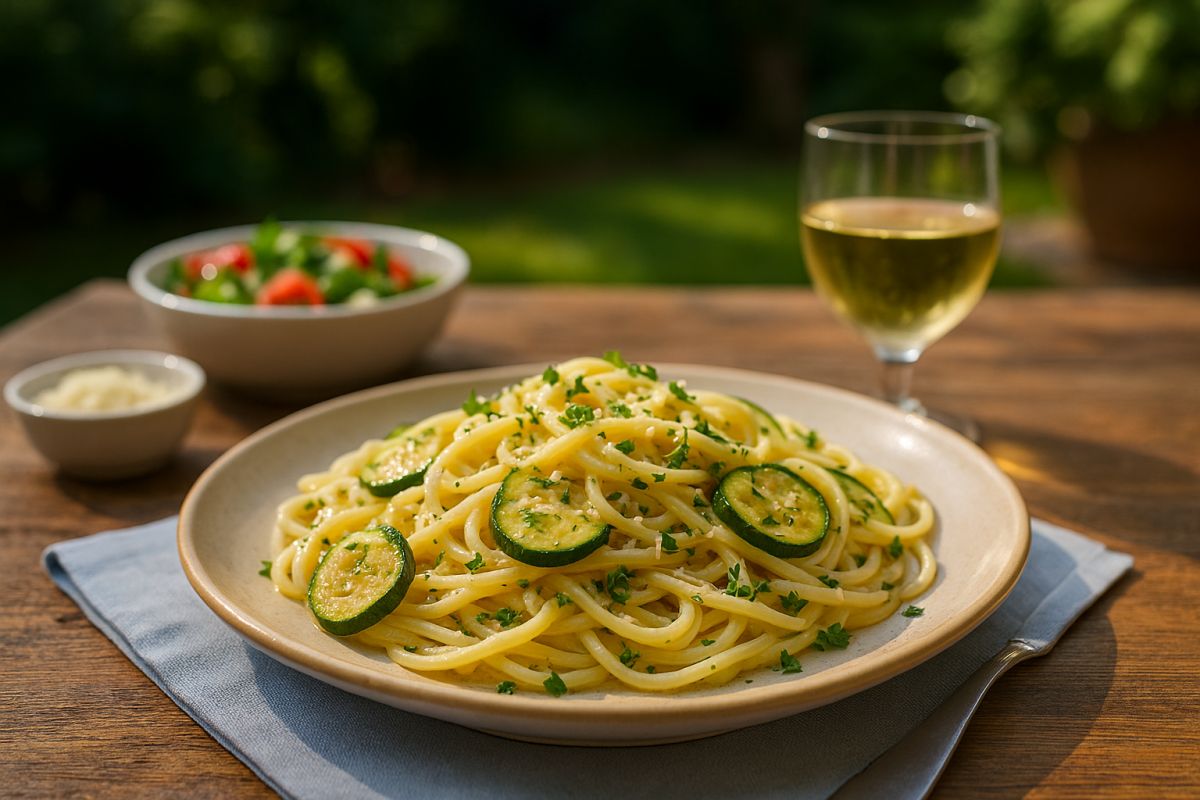 Pasta od tikvica i belog luka – lagano, letnje i neodoljivo