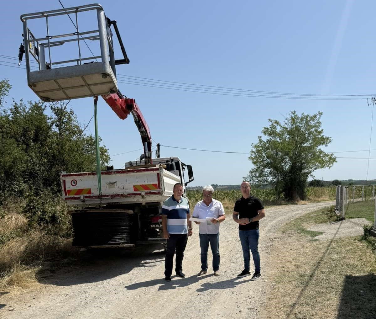 Реконструкција електромреже у Трбушцу, Драгојевцу, Предворици...