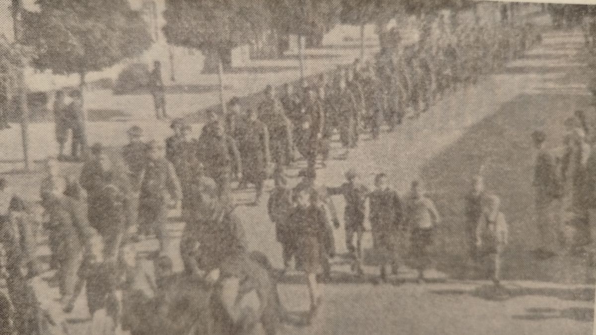 Ulazak partizanskih snaga u Šabac 1944. godine (foto: Glas Podrinja)