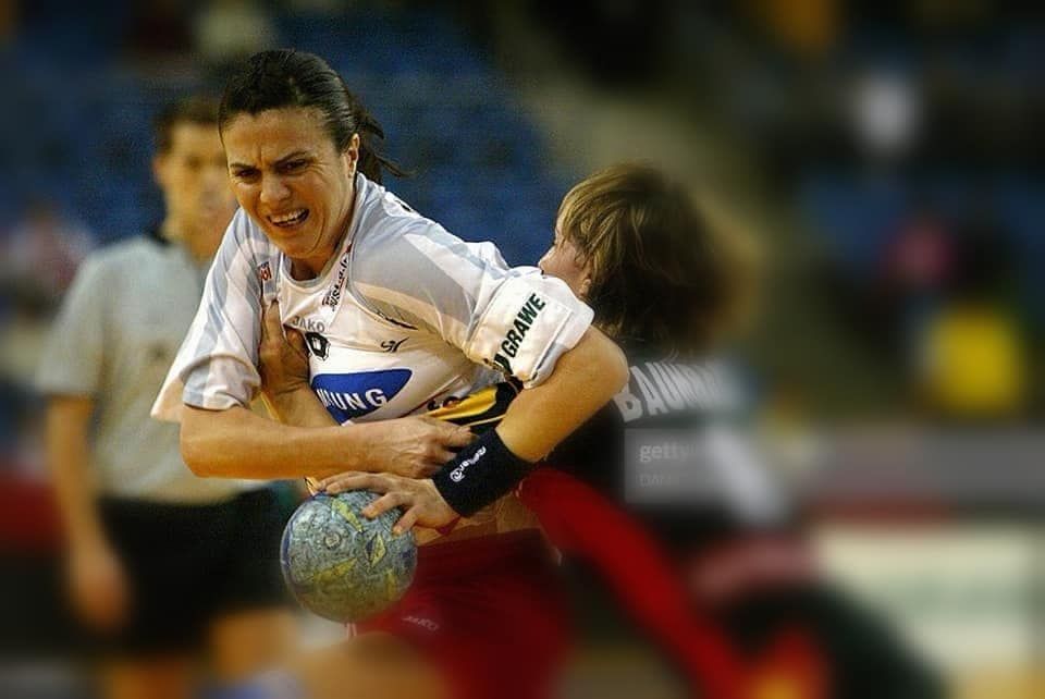 Sorina Lefter u dresu Rapida (foto: handbalrapid.ro)