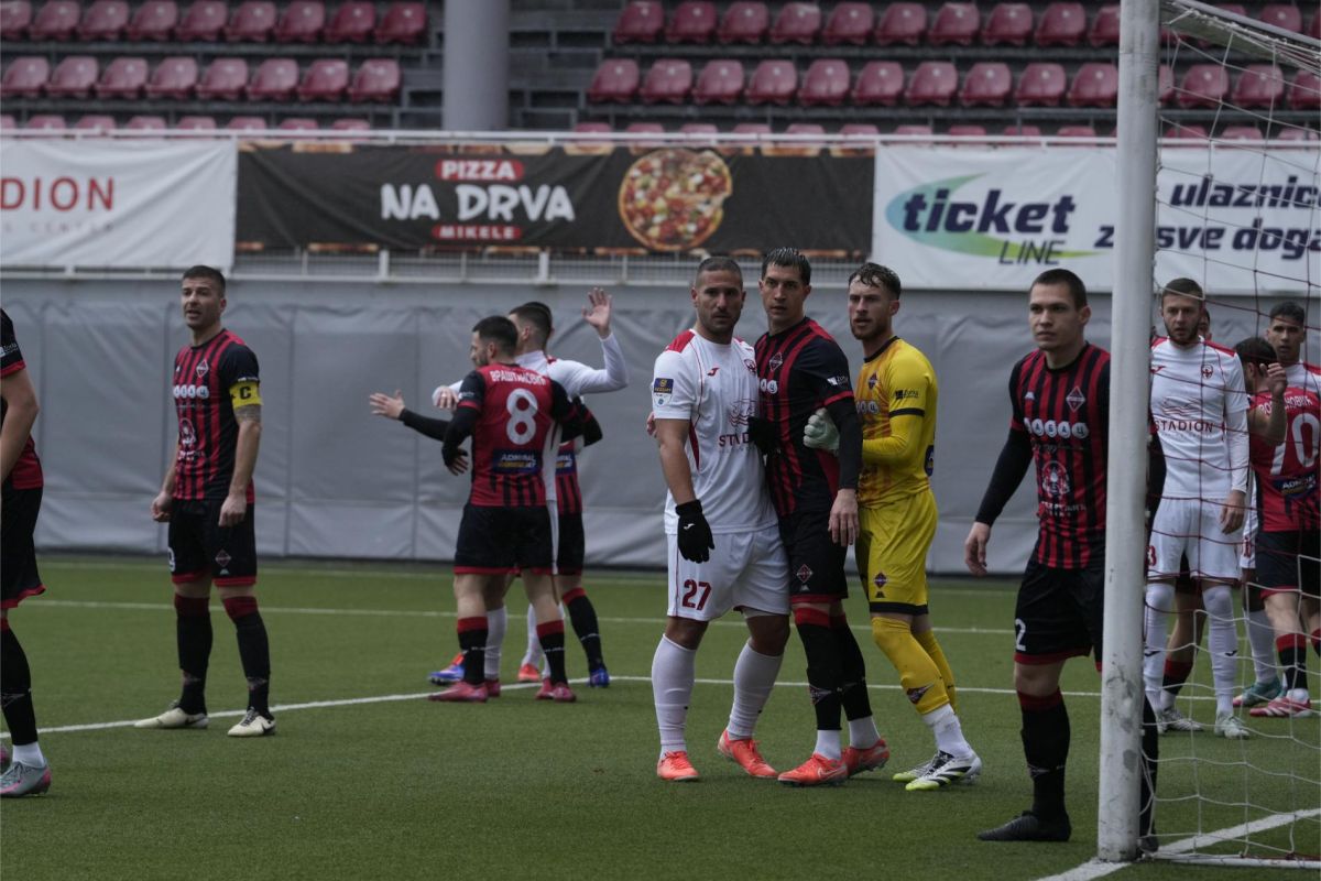 Po  bod, bez golova (foto: sajt FK Voždovac)