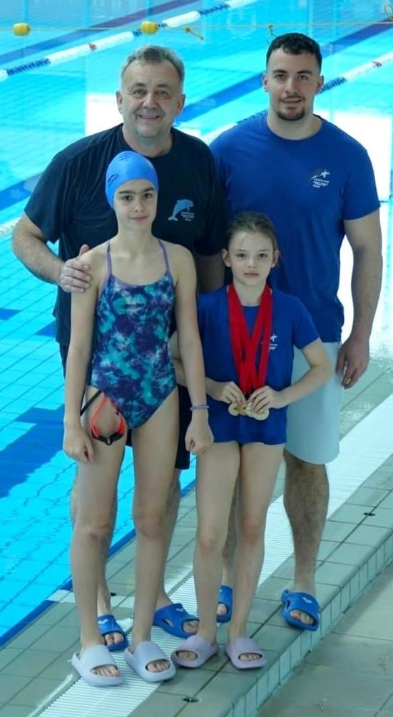 E. Antonić i T. Milenković s trenerima (foto: N. P.)