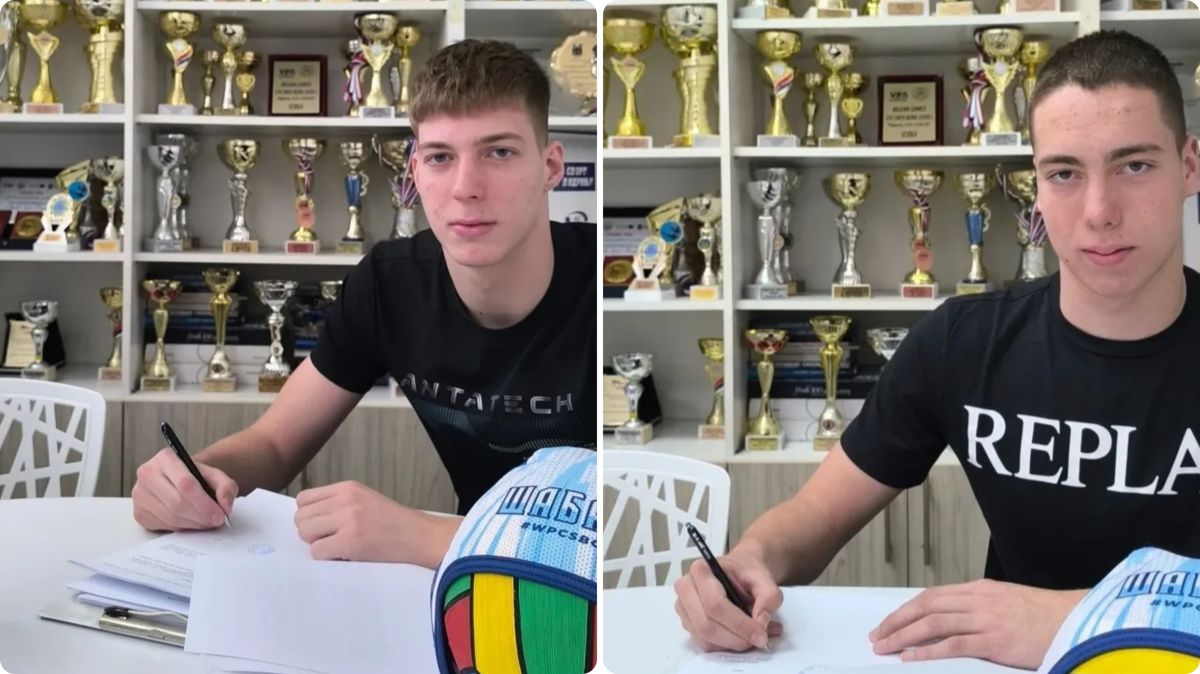 N. Pavlović i L. Vojinović (foto: VK Šabac)