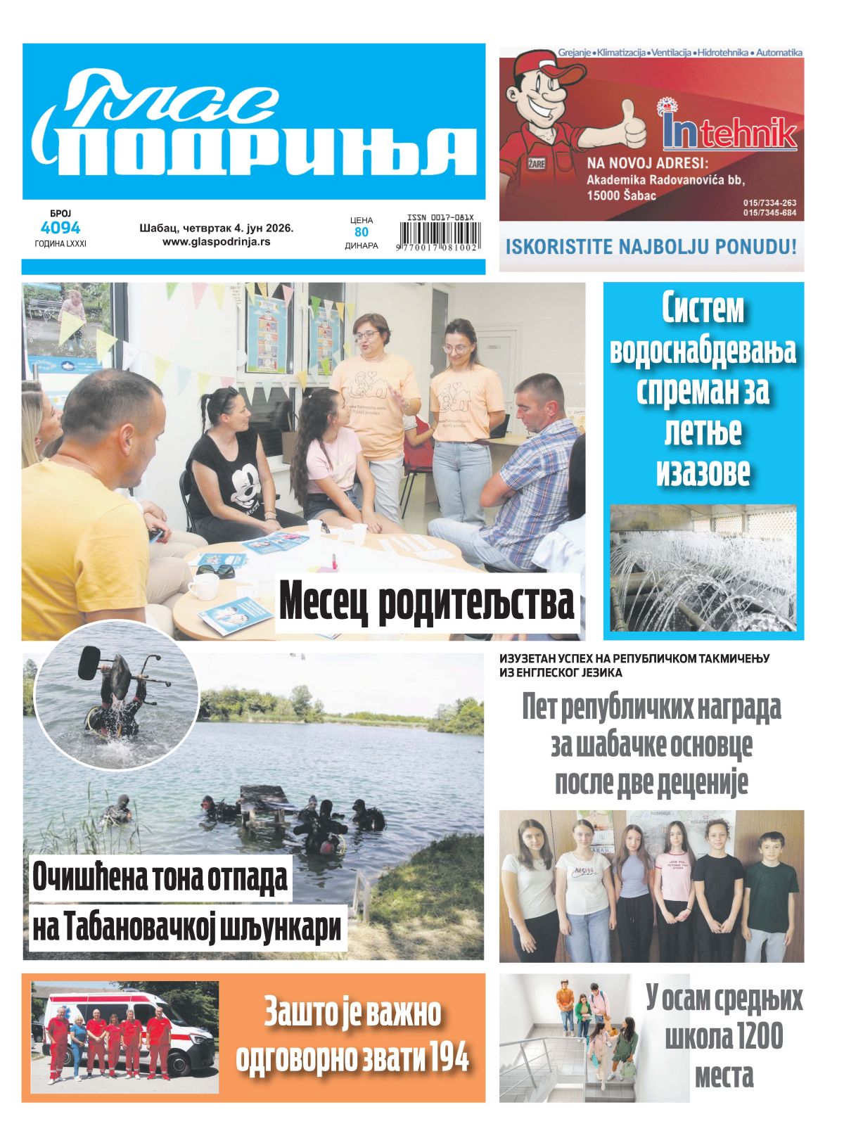 U novom broju Glasa Podrinja