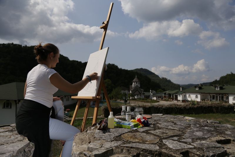 U Manastiru Soko umetnička kolonija ŠPU