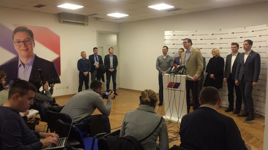 Vućić: Bez vanrednih parlamentarnih izbora
