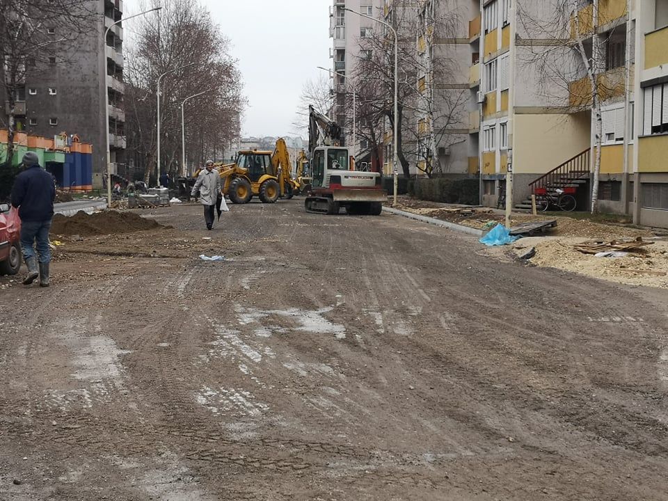 Град је једно велико градилиште