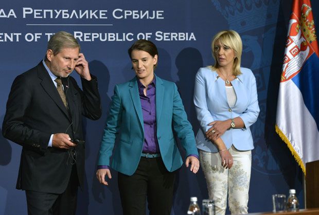 Han i Brnabić o pristupu Srbije EU