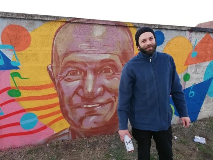 Kako sam naslikao mural Šabana Šaulića u njegovom rodnom Šapcu