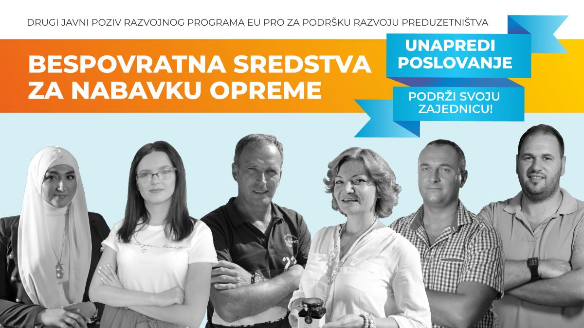 EU PRO predstavlja poziv za dodelu bespovratnih sredstava preduzetnicima, mikro i malim preduzećima u Šapcu 15. oktobra