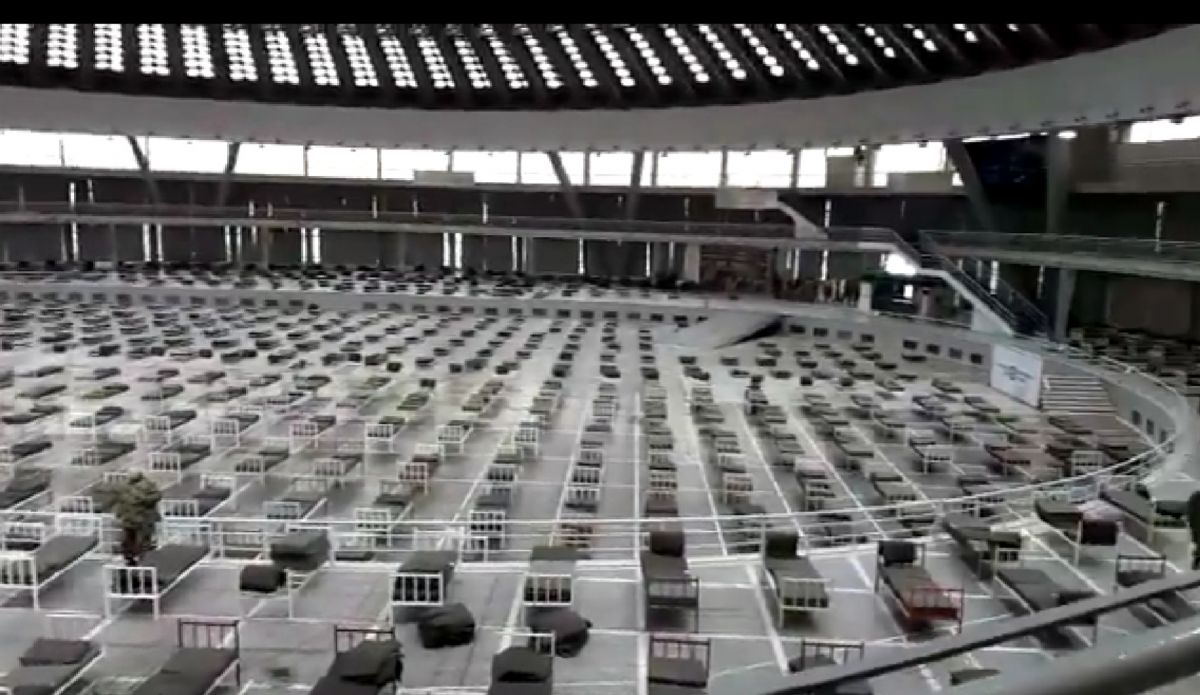 Vojska počela da postavlja bolničke krevete u najveću halu Beogradskog sajma