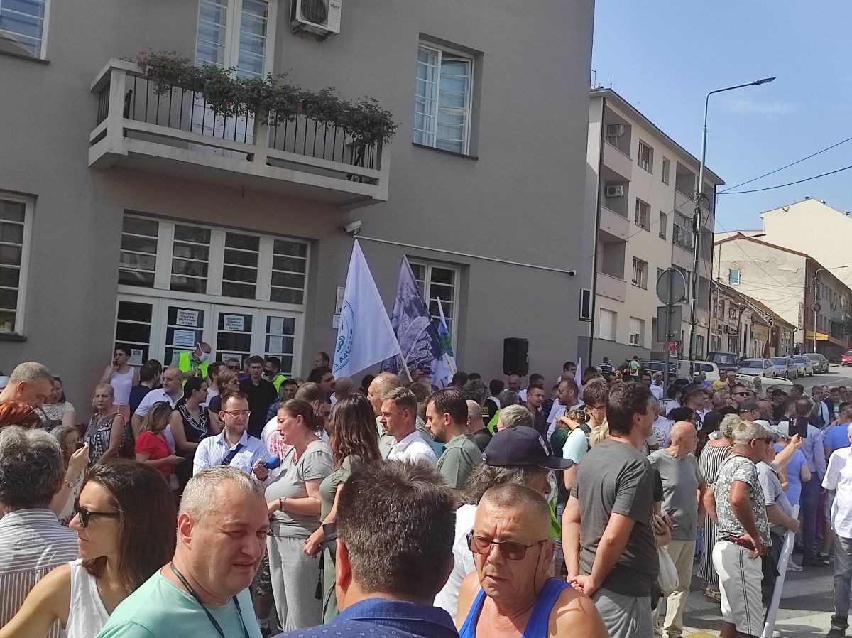 Protest protiv novog prostornog plana Loznice