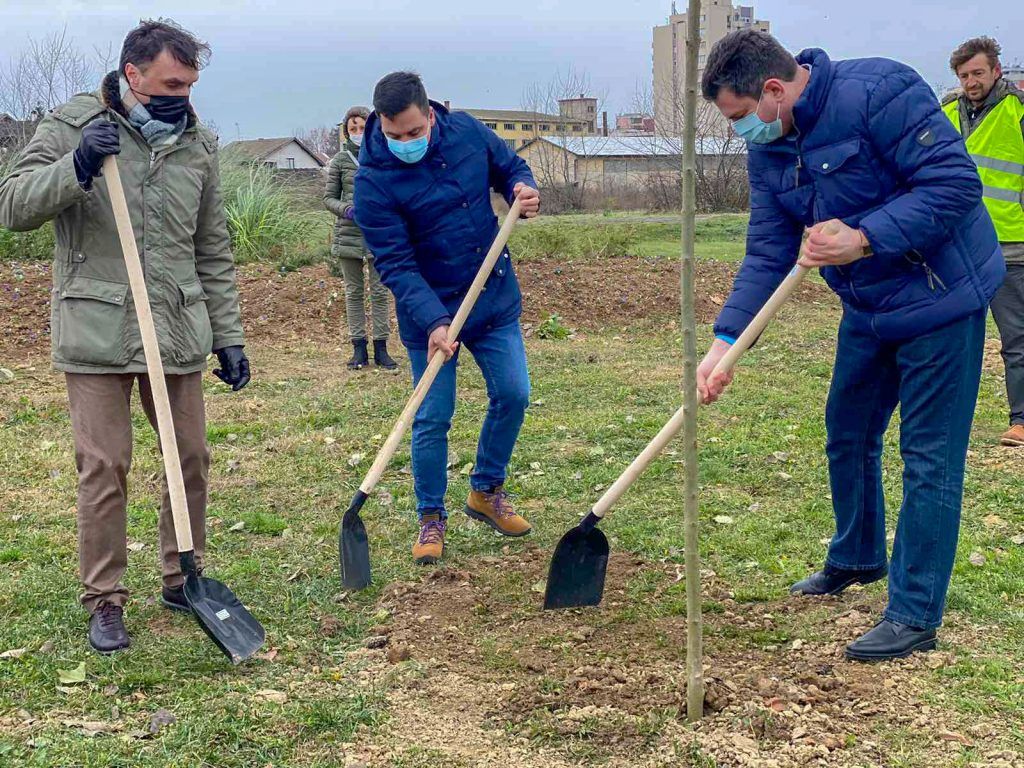 Шабац је четврти  од десет градова  у којима се  реализује пројекат  “Зелена Србија”