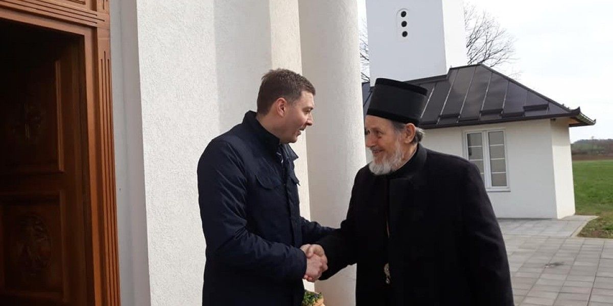 НАПРЕДУЈЕ ИЗГРАДЊА ДУХОВНOГ ЦЕНТРA У КАСАРСКИМ ЛИВАДАМА