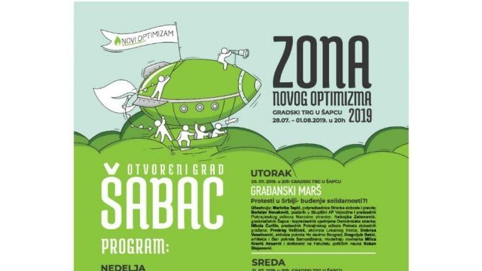 Zona Novog Optimizma i ovog leta u Šapcu