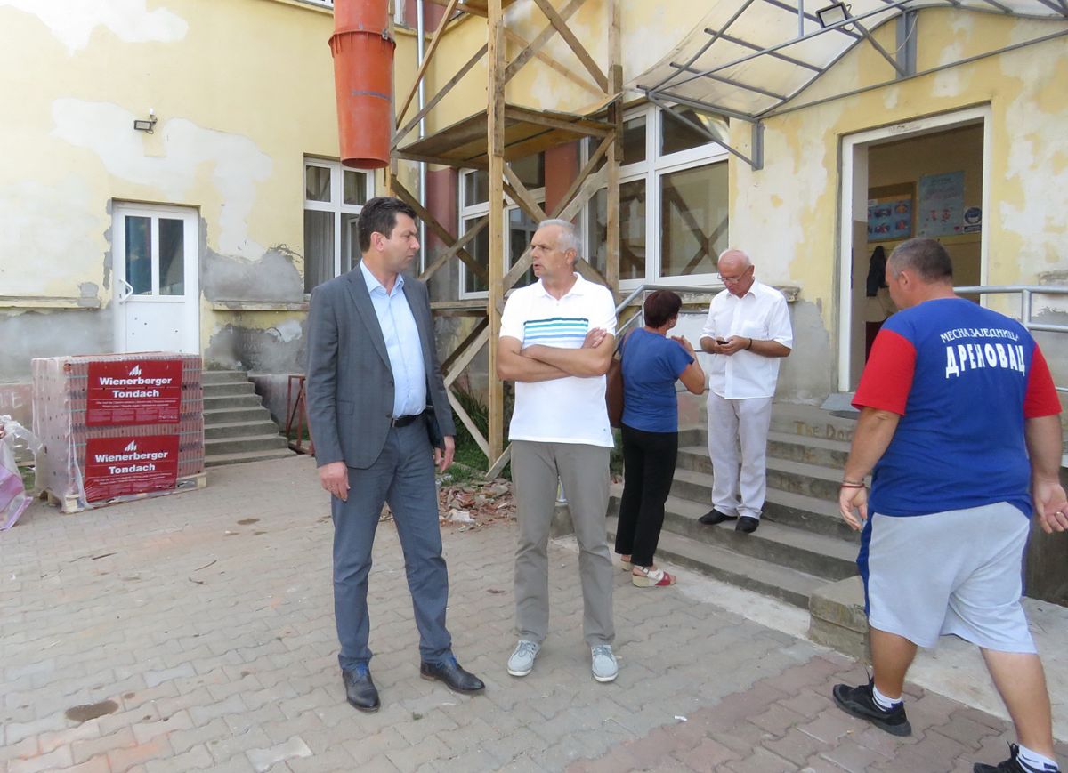 Rekonstrukcija škole  u Drenovcu