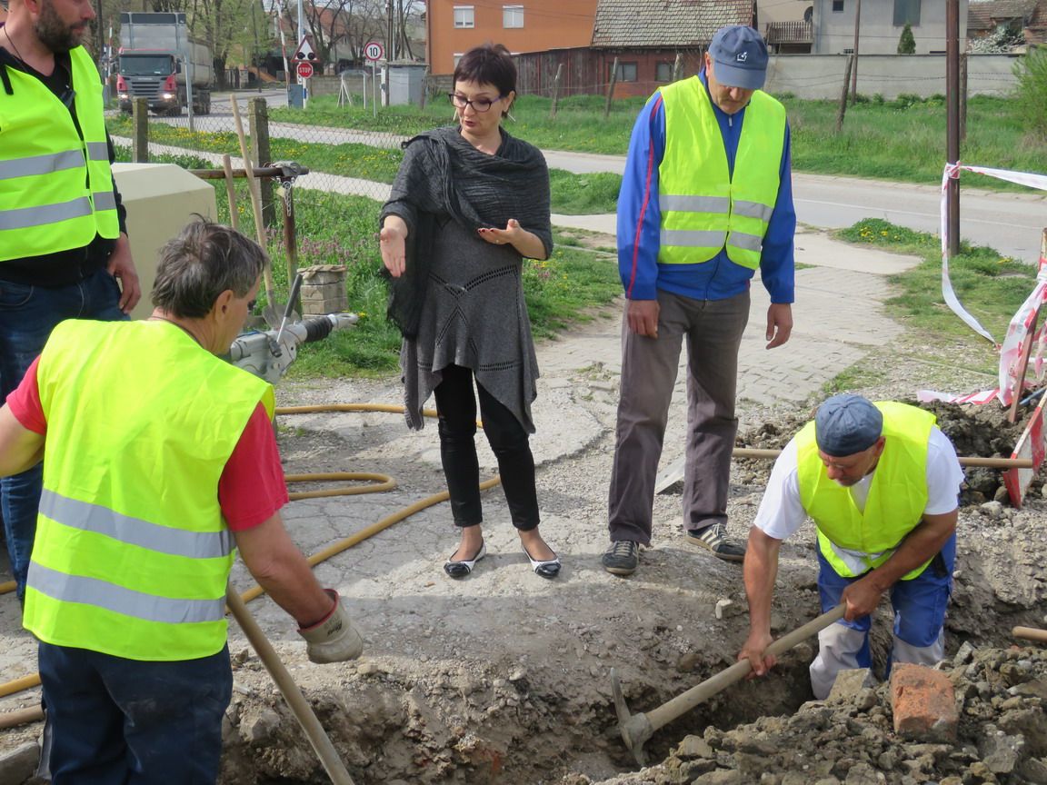 Rekonstrukcija mreže na Starom gradu